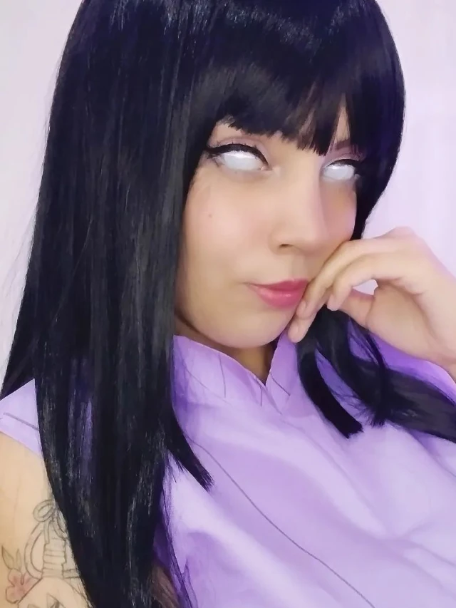 Belo Cosplay Da Hinata De Naruto 8628